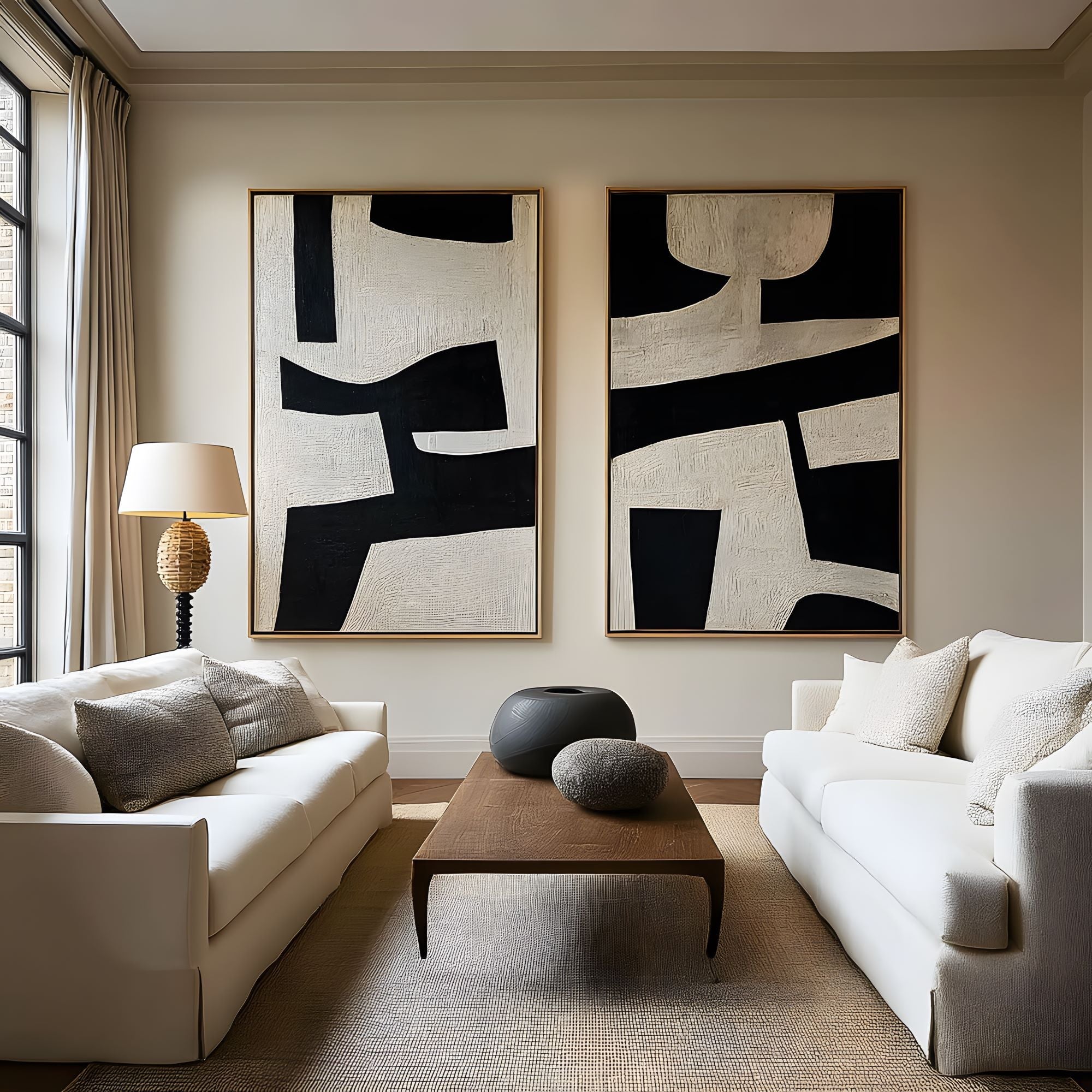 Abstract Painting Set Of 2 #RAB424