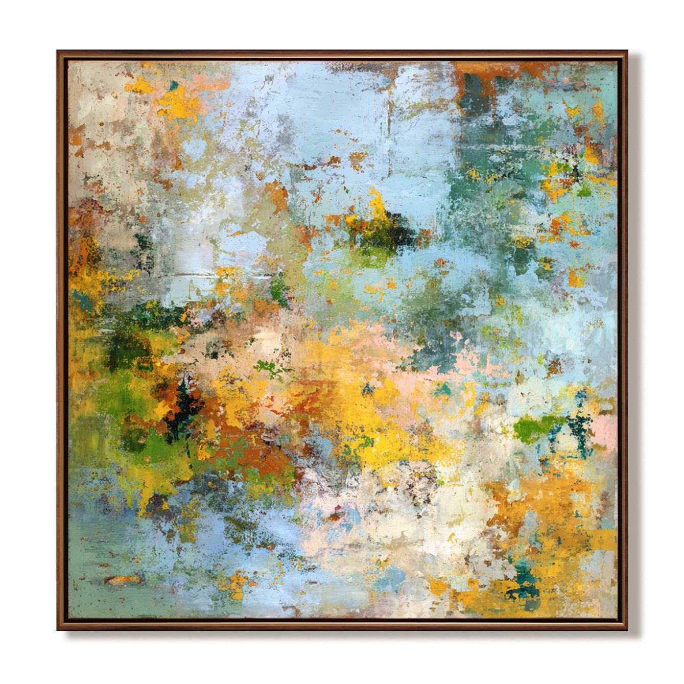 Abstract Colorful Art – Modern Vibrant Painting