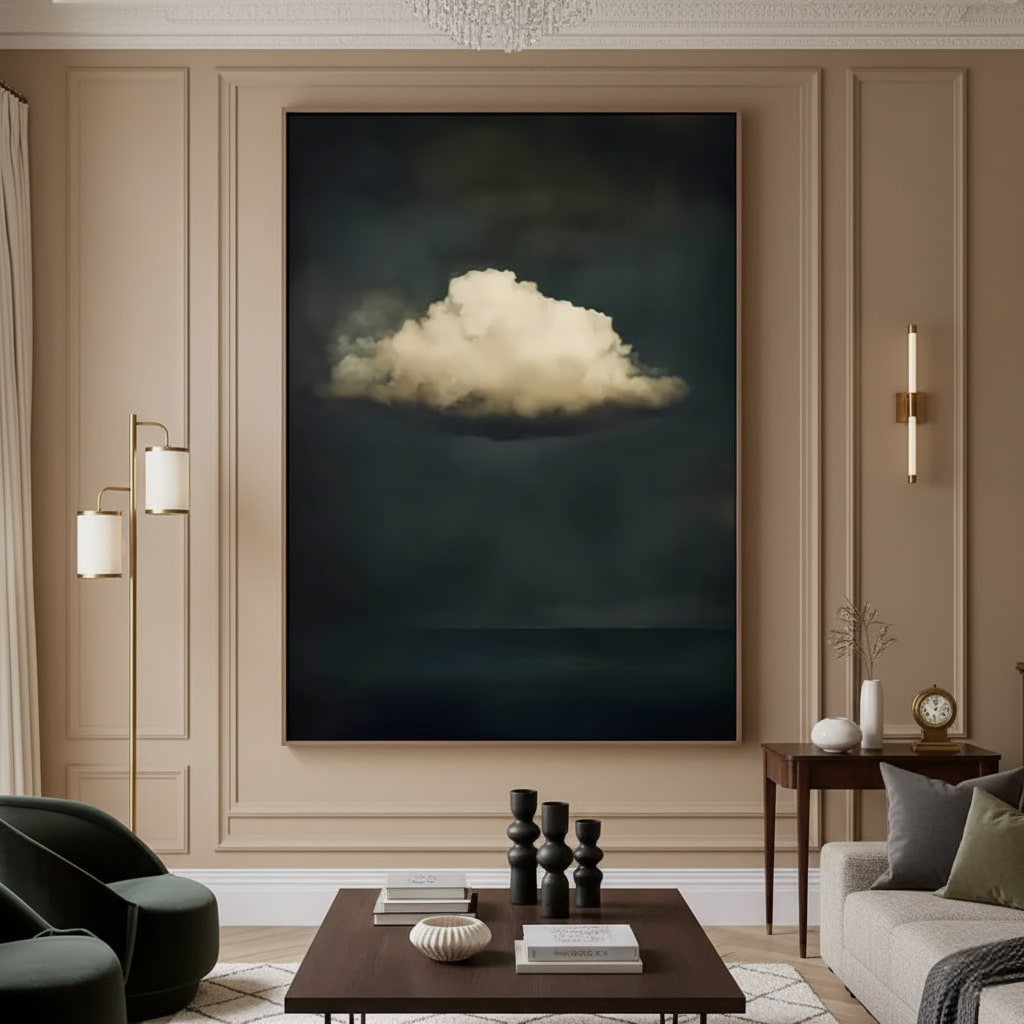 Abstract Cloudscape Oil Painting #MAC925