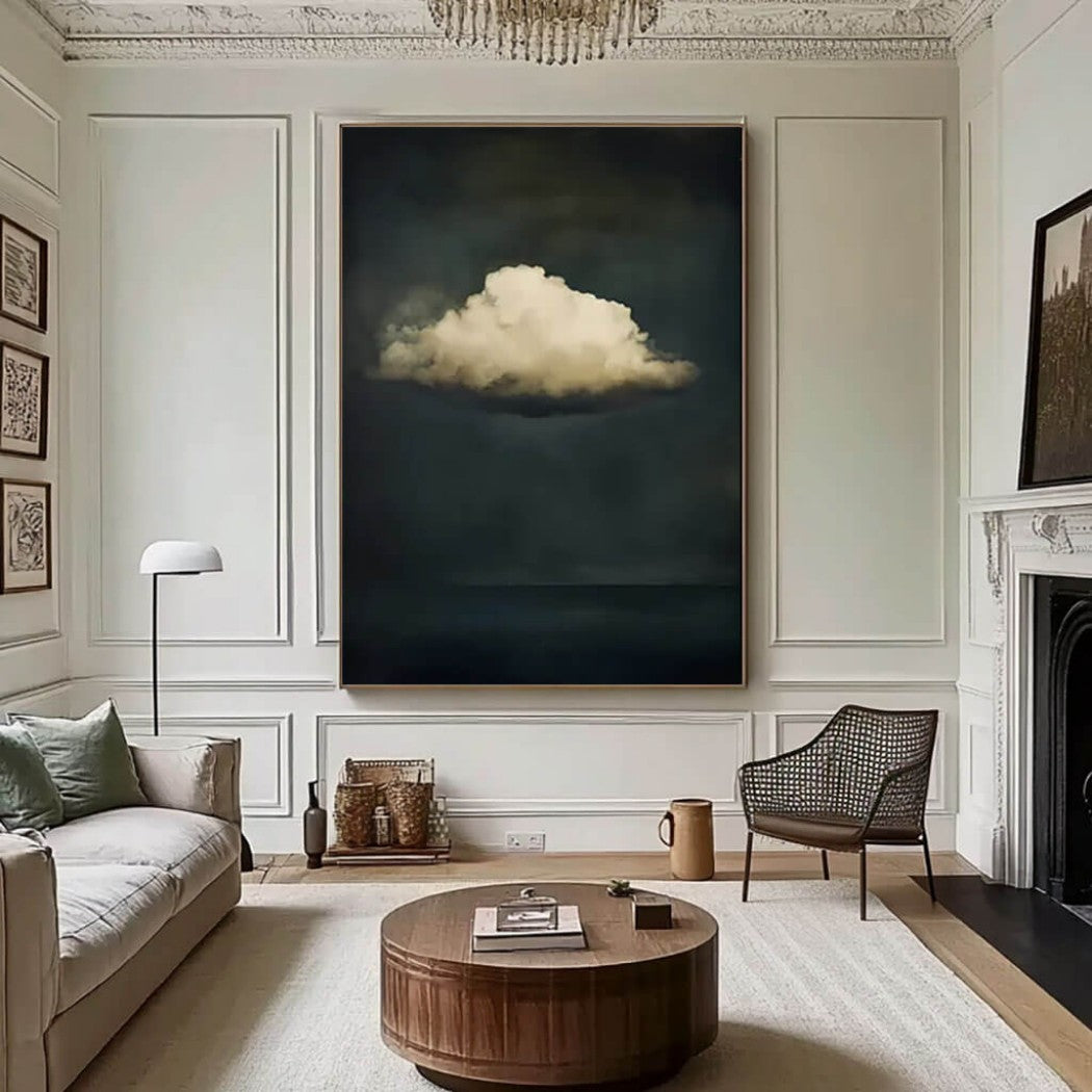 Abstract Cloudscape Oil Painting #MAC925