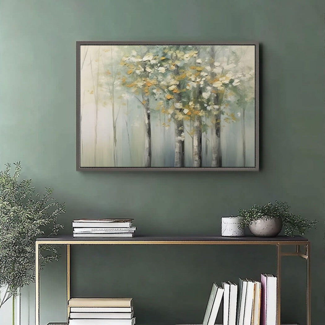 Abstract Forest Oil Painting #MAF216