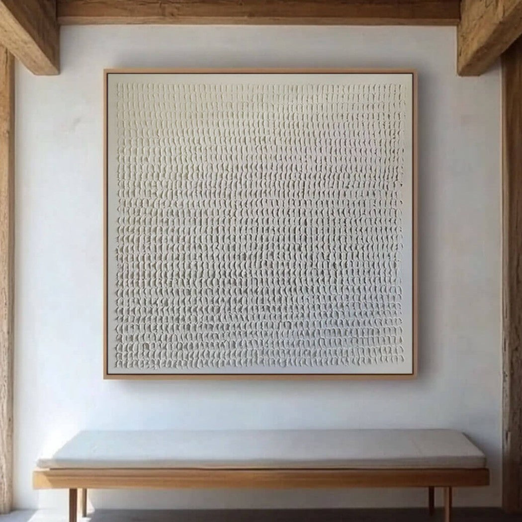 Oversized Abstract Textured Oil Painting #MOA200