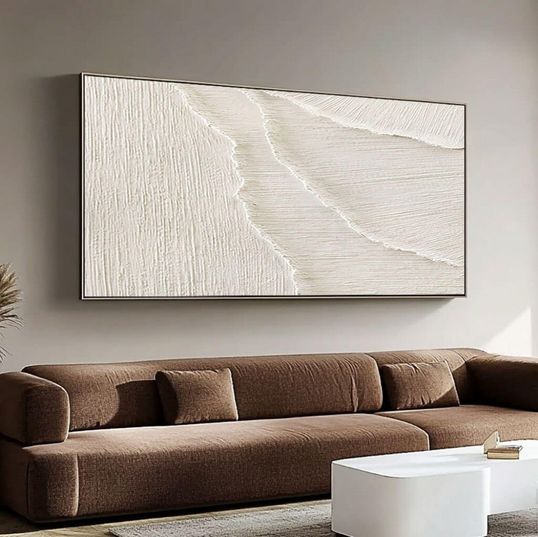Abstract Textured Minimalist Oil Painting #MAT543