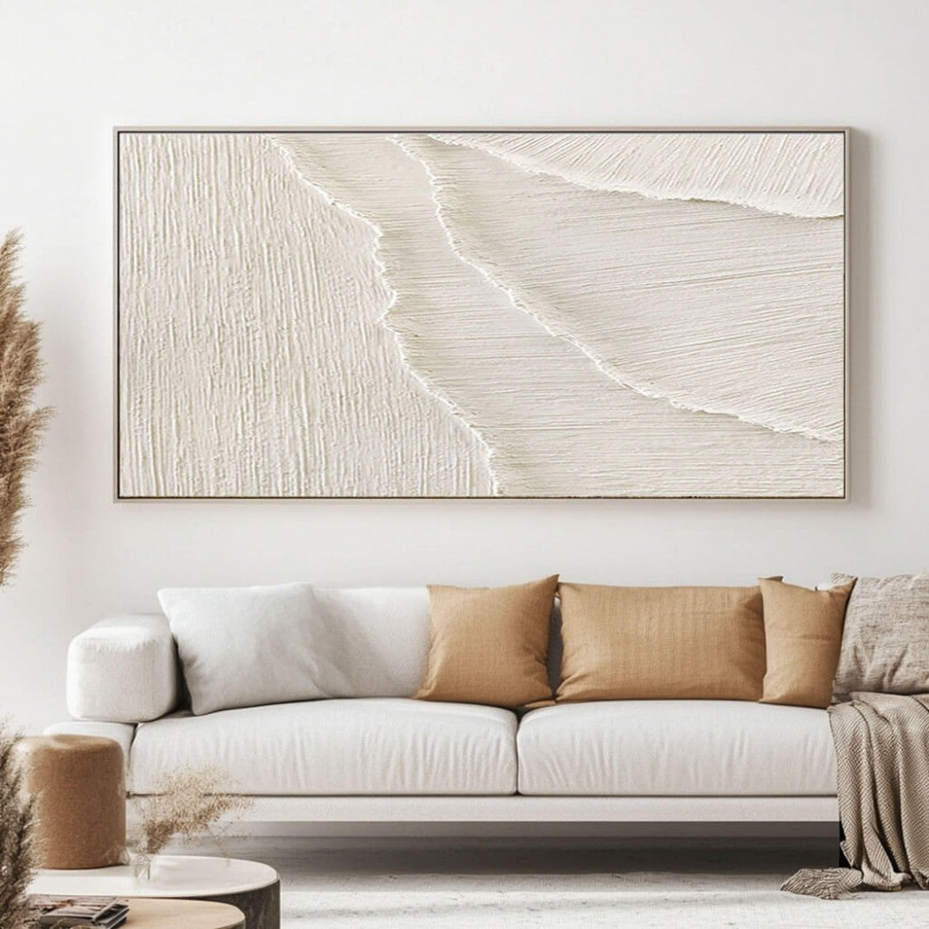 Abstract Textured Minimalist Oil Painting #MAT543