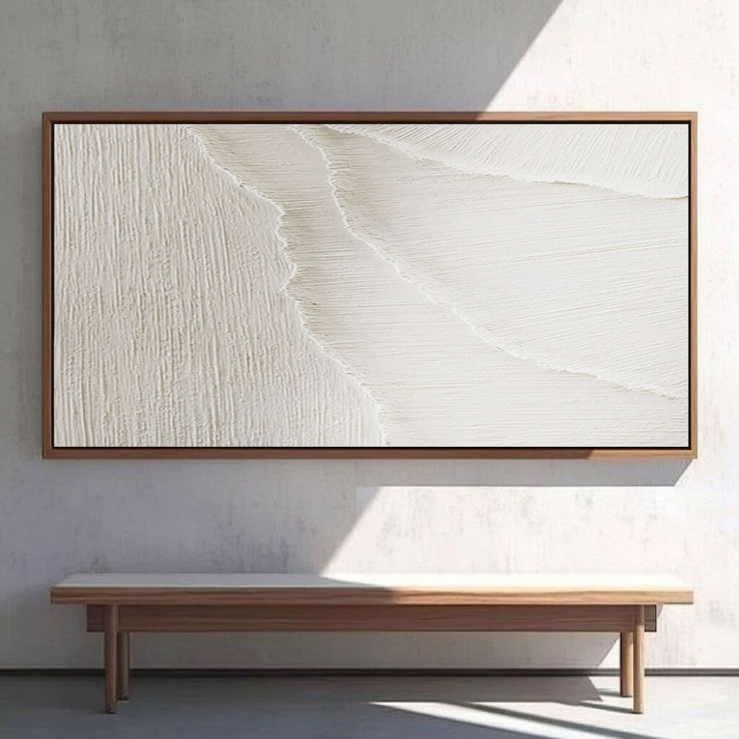 Abstract Textured Minimalist Oil Painting #MAT543
