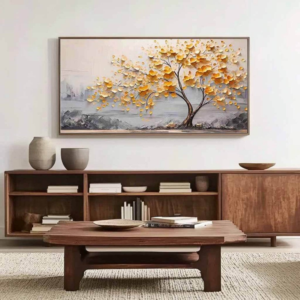 Abstract Tree Oil Painting #MAT027