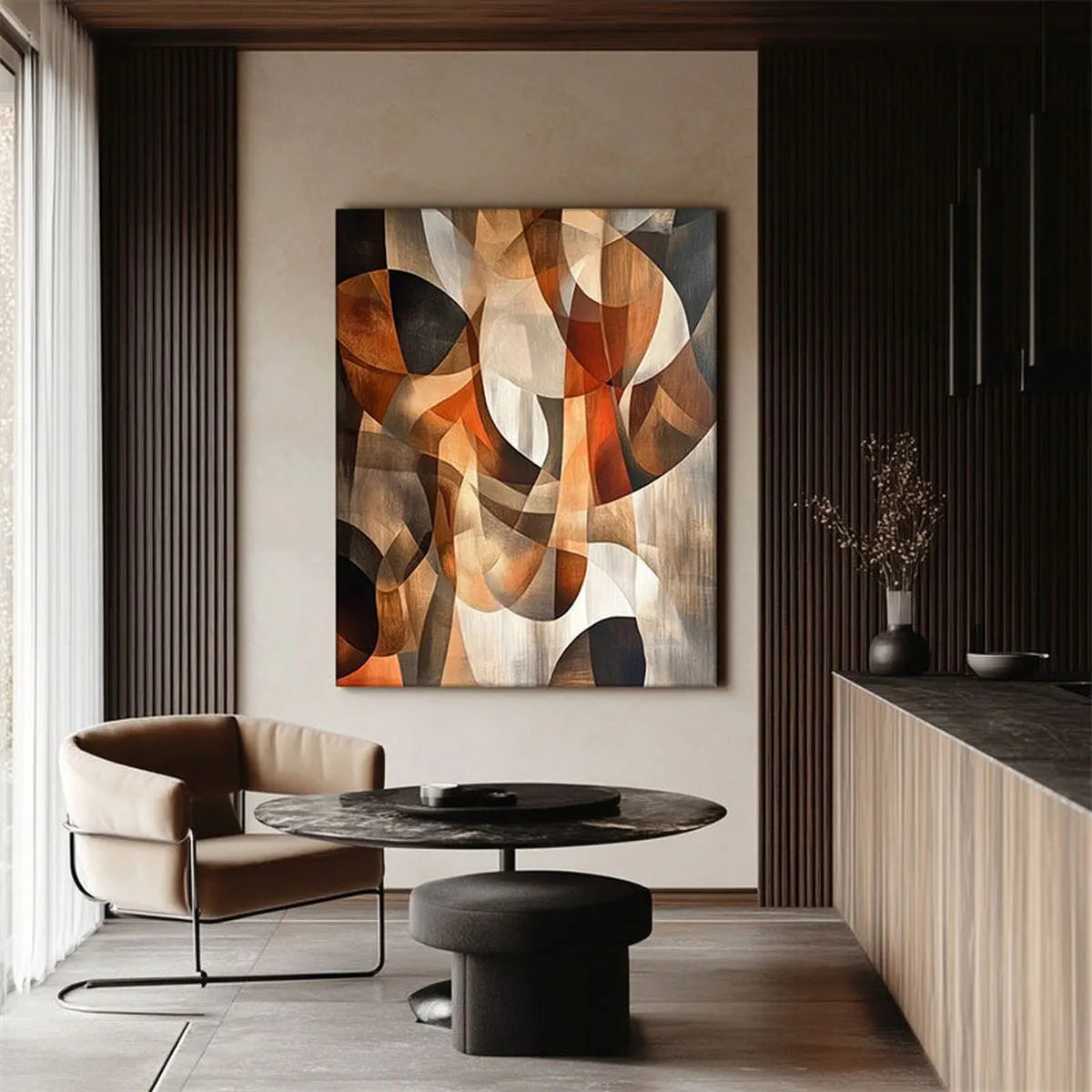 Bold Abstract Painting #BA110