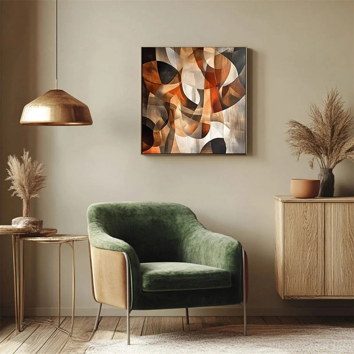 Bold Abstract Painting #BA110