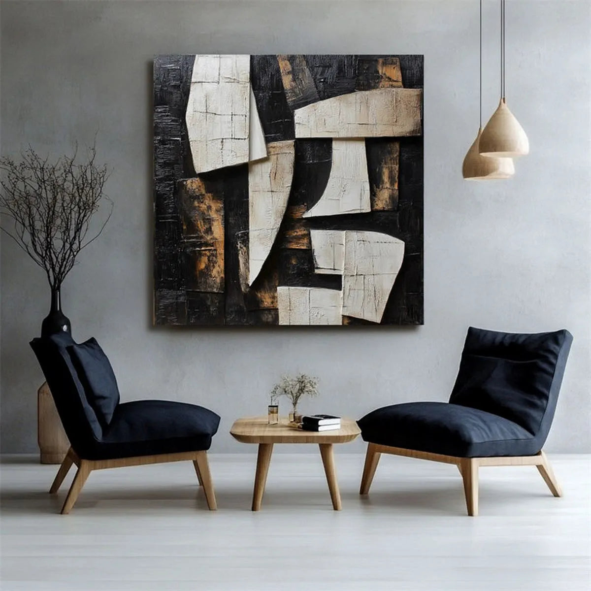 Bold Abstract Painting #BA155