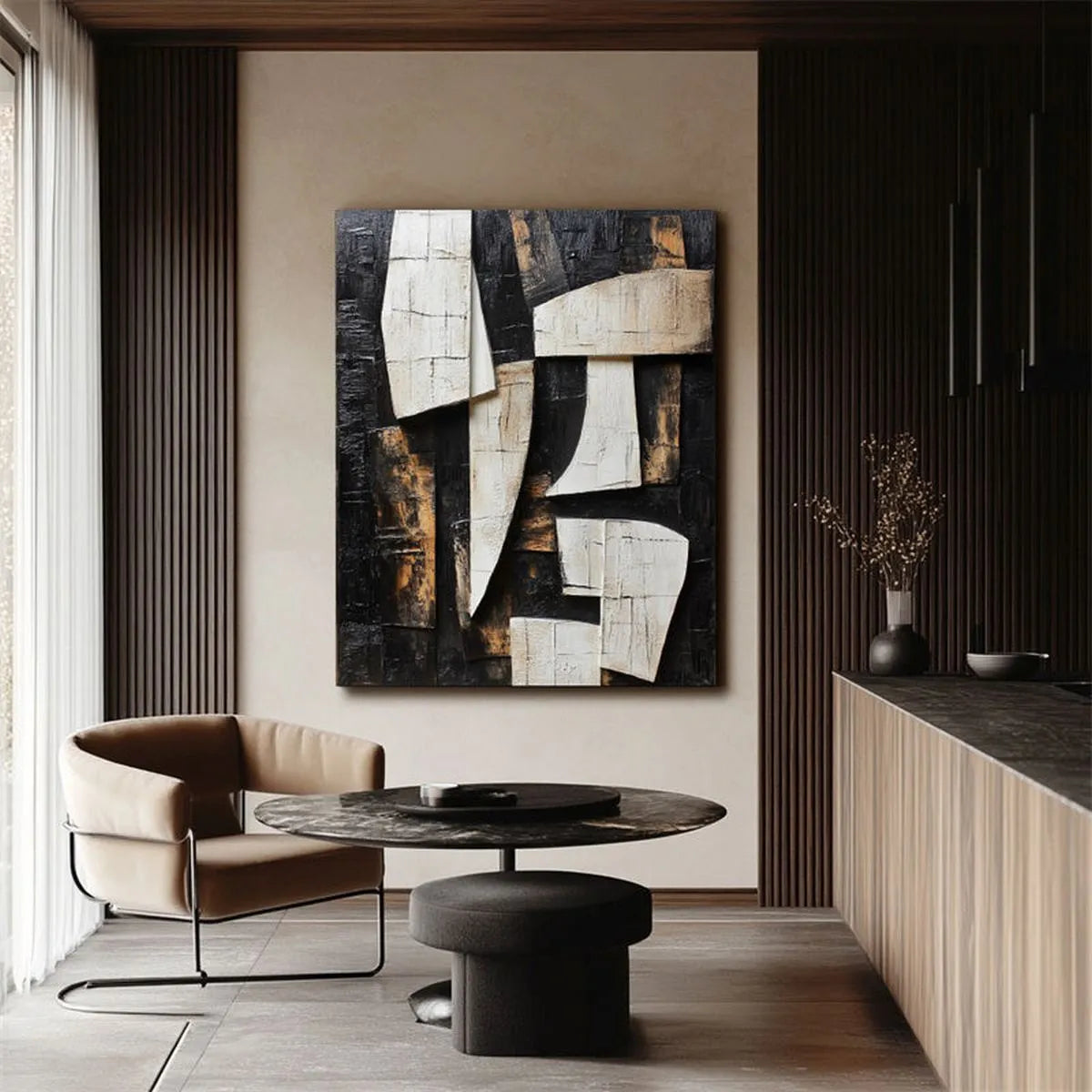 Bold Abstract Painting #BA155