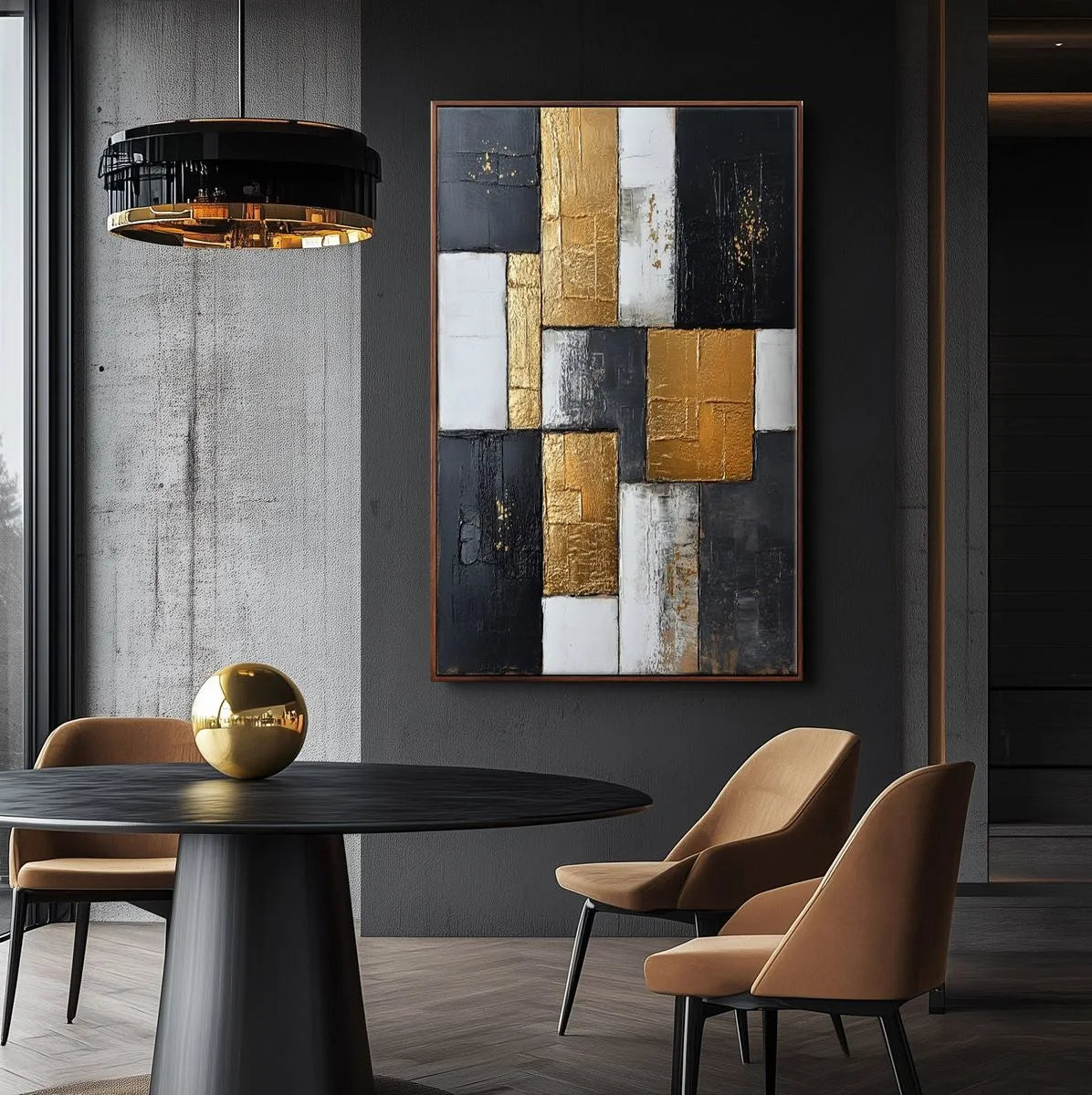 Bold Geometric Painting #BG159