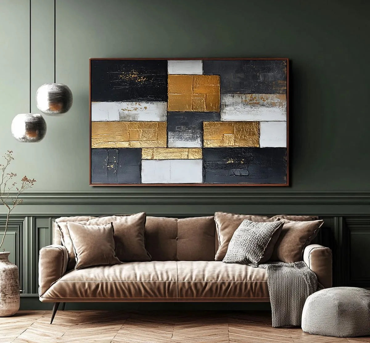 Bold Geometric Painting #BG159