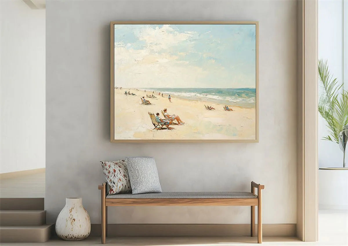 Calm Seascape Painting #CS134