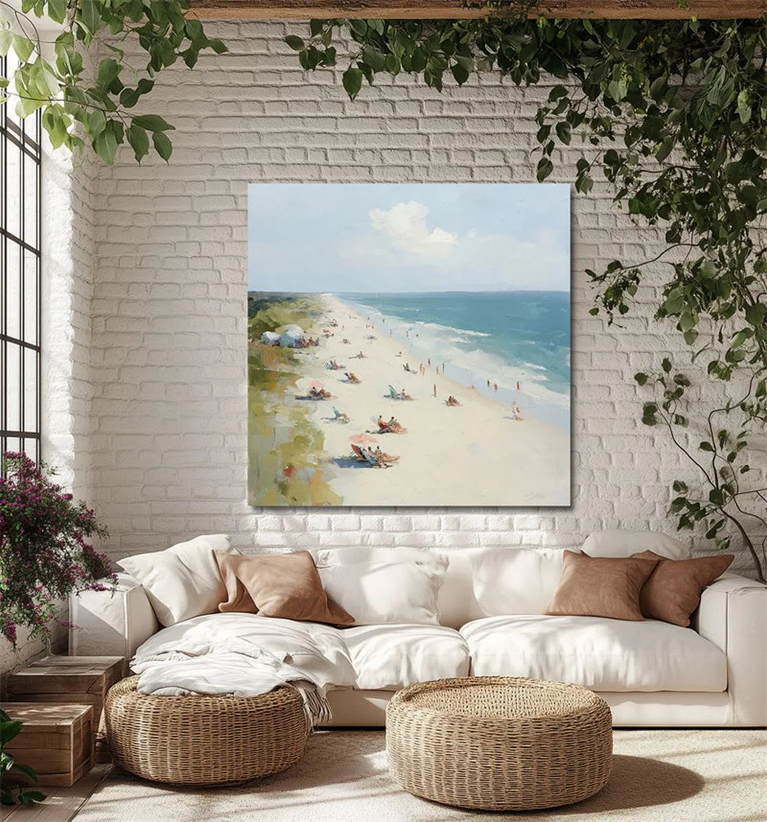 Calm Seascape Painting #CSP137