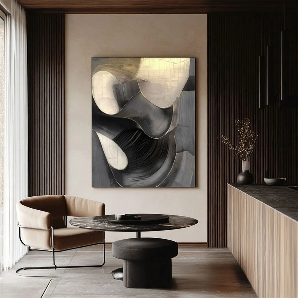 Dynamic Abstract Painting #DA177