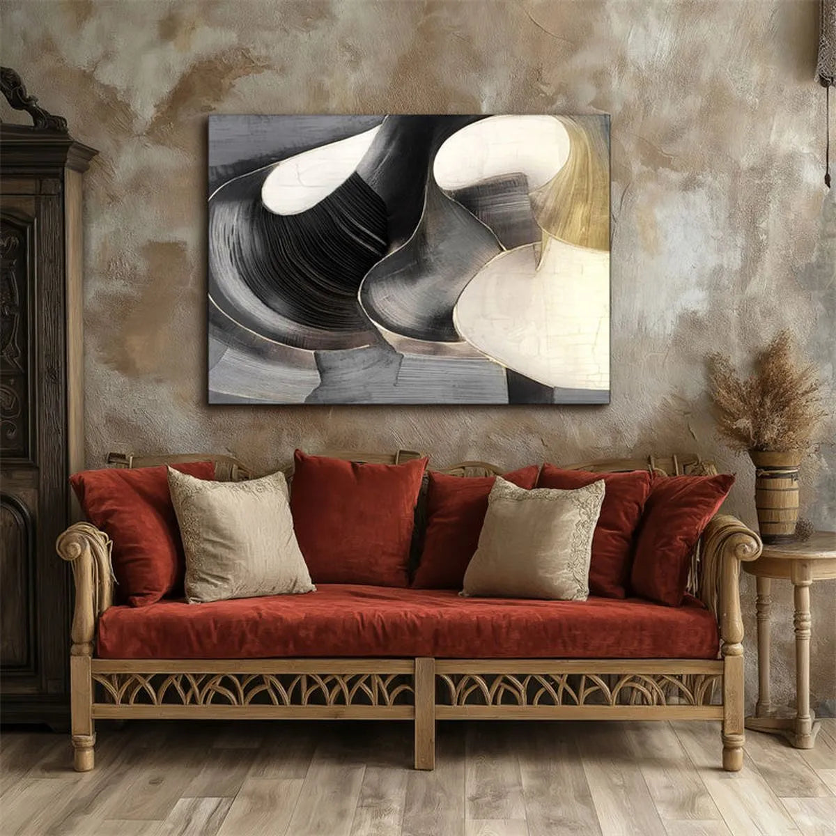 Dynamic Abstract Painting #DA177