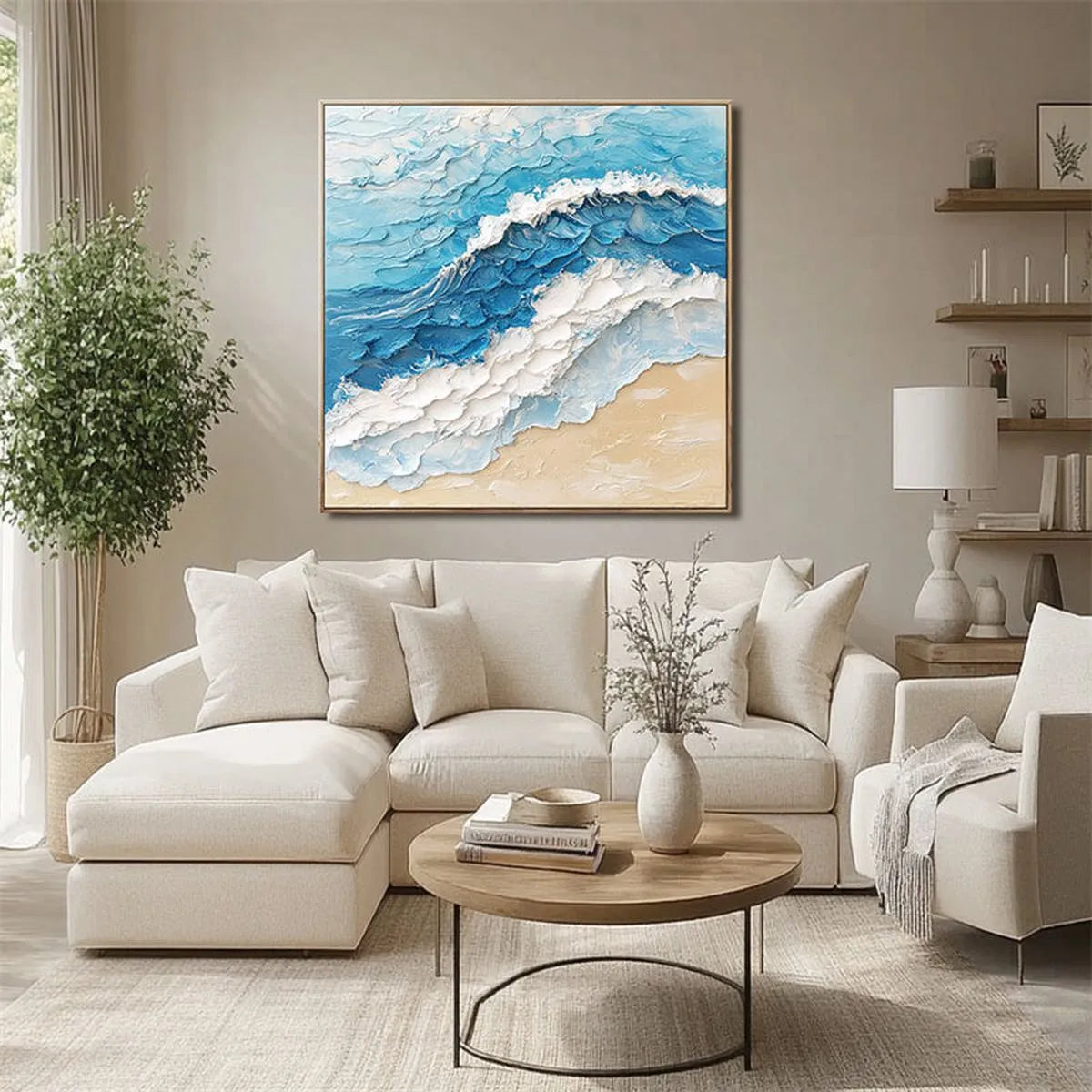 Flowing Seascape Painting #FSP131