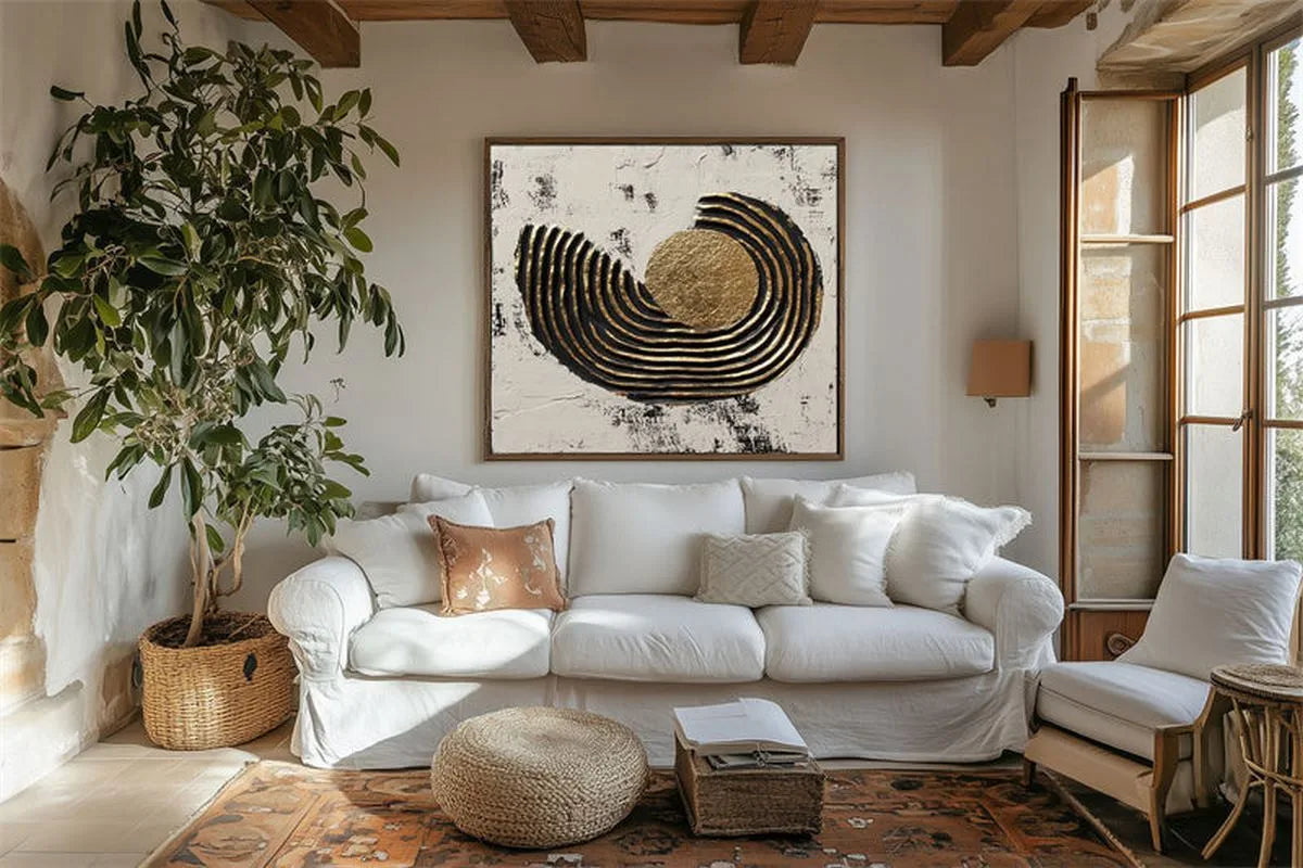 Golden Geometric Art #GG151