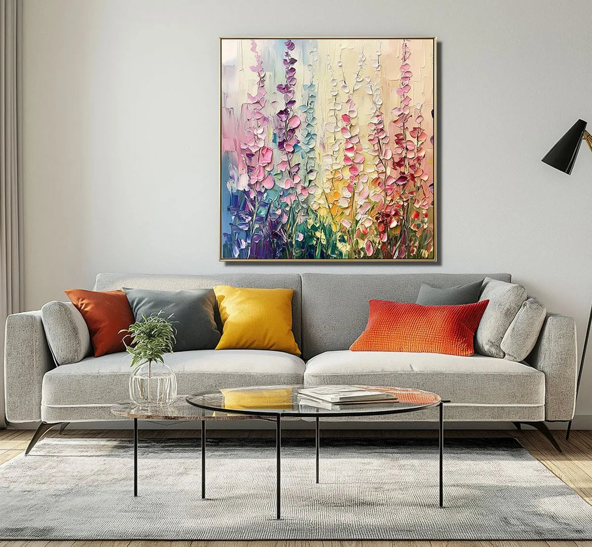 Lush Floral Painting #LF214