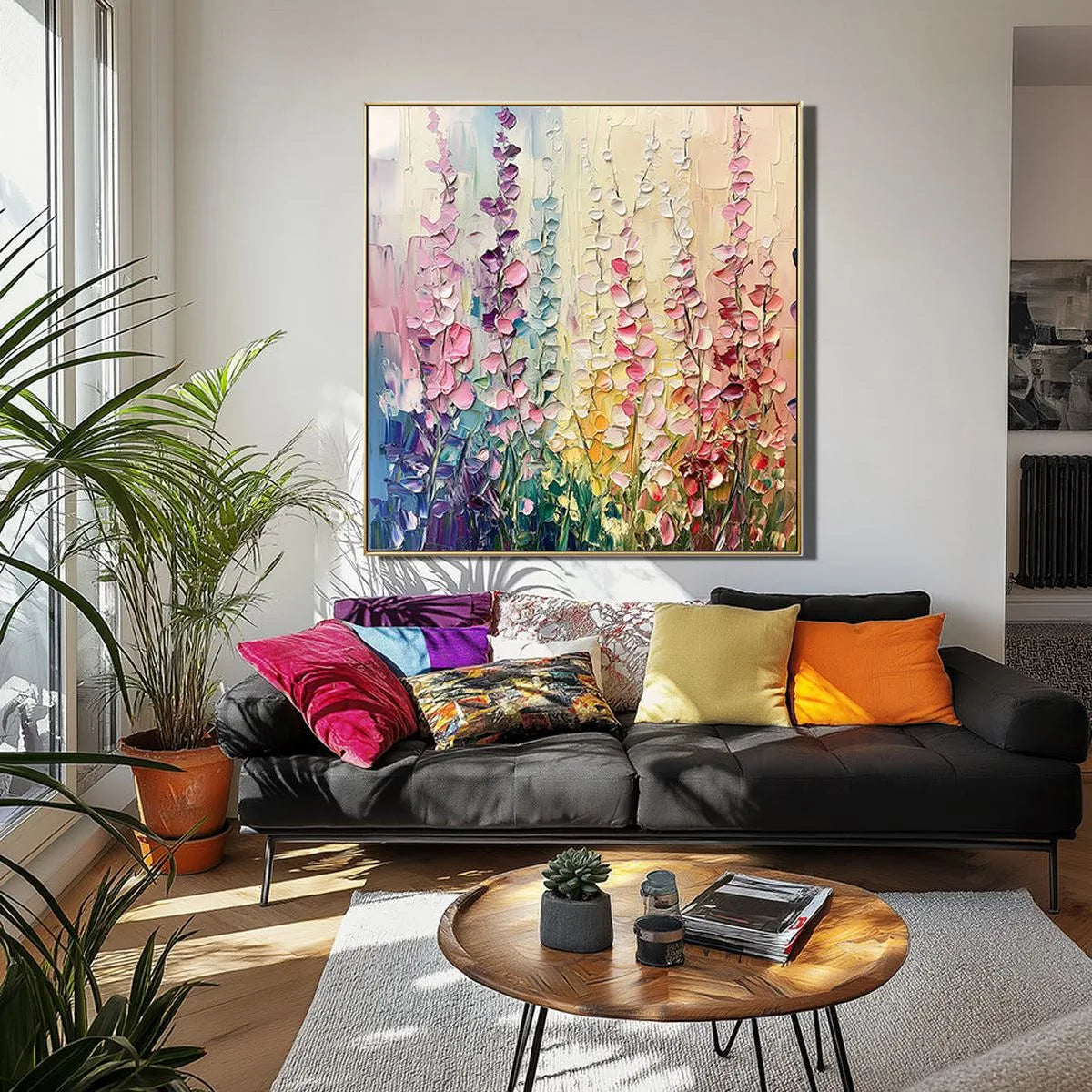 Lush Floral Painting #LF214