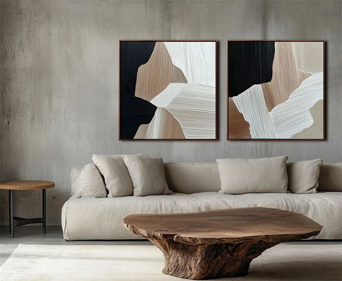 Neutral Minimalist Painting #NM159