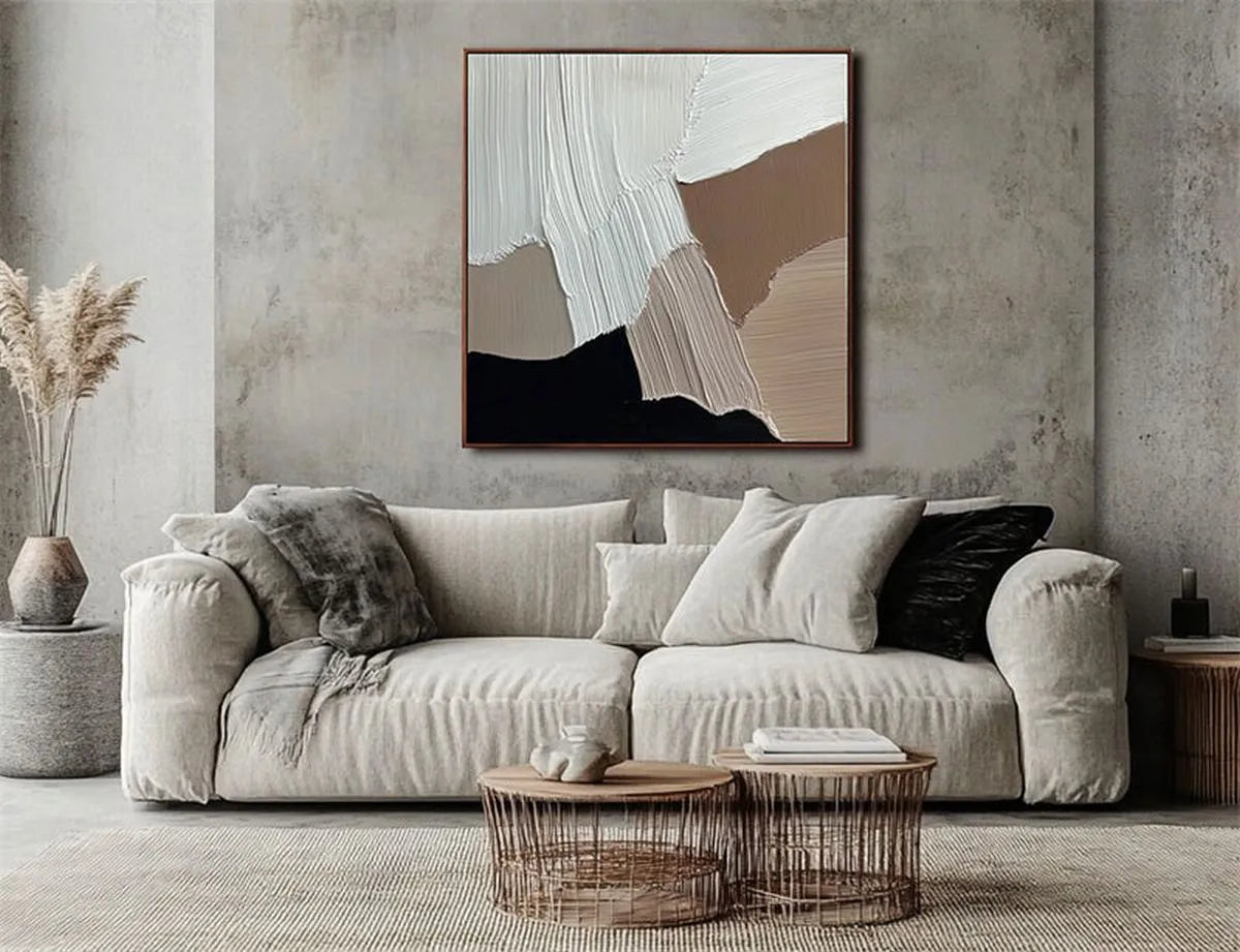 Neutral Minimalist Painting #NM161
