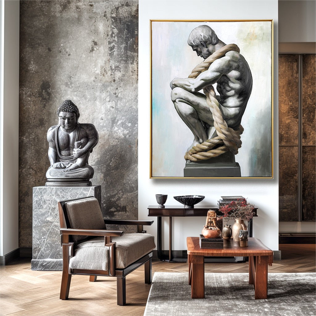 Sculptural Realism Original Oil Painting #MSR0077