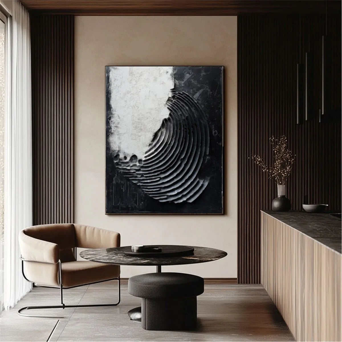 Textured Abstract Painting #TA182