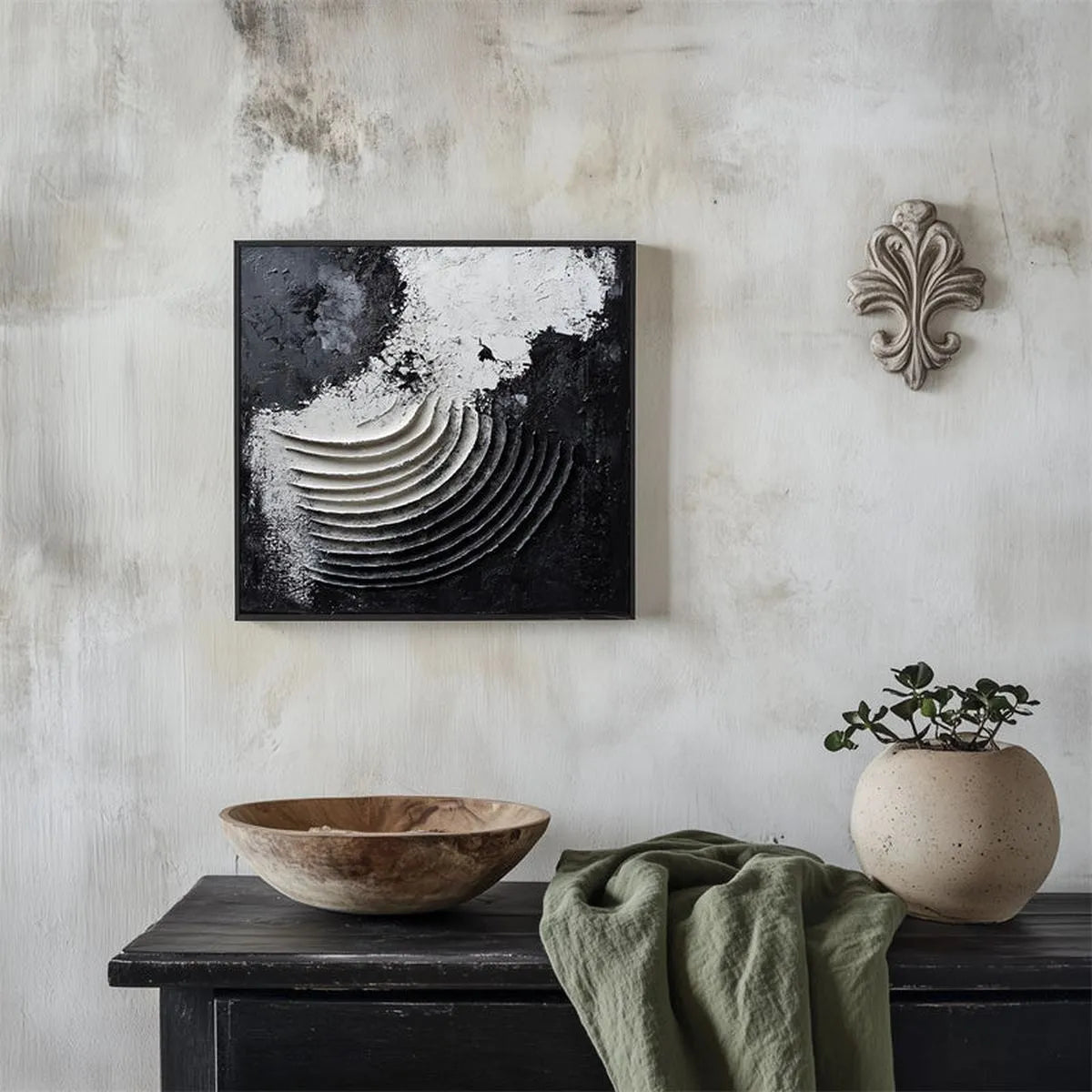 Textured Abstract Painting #TA183