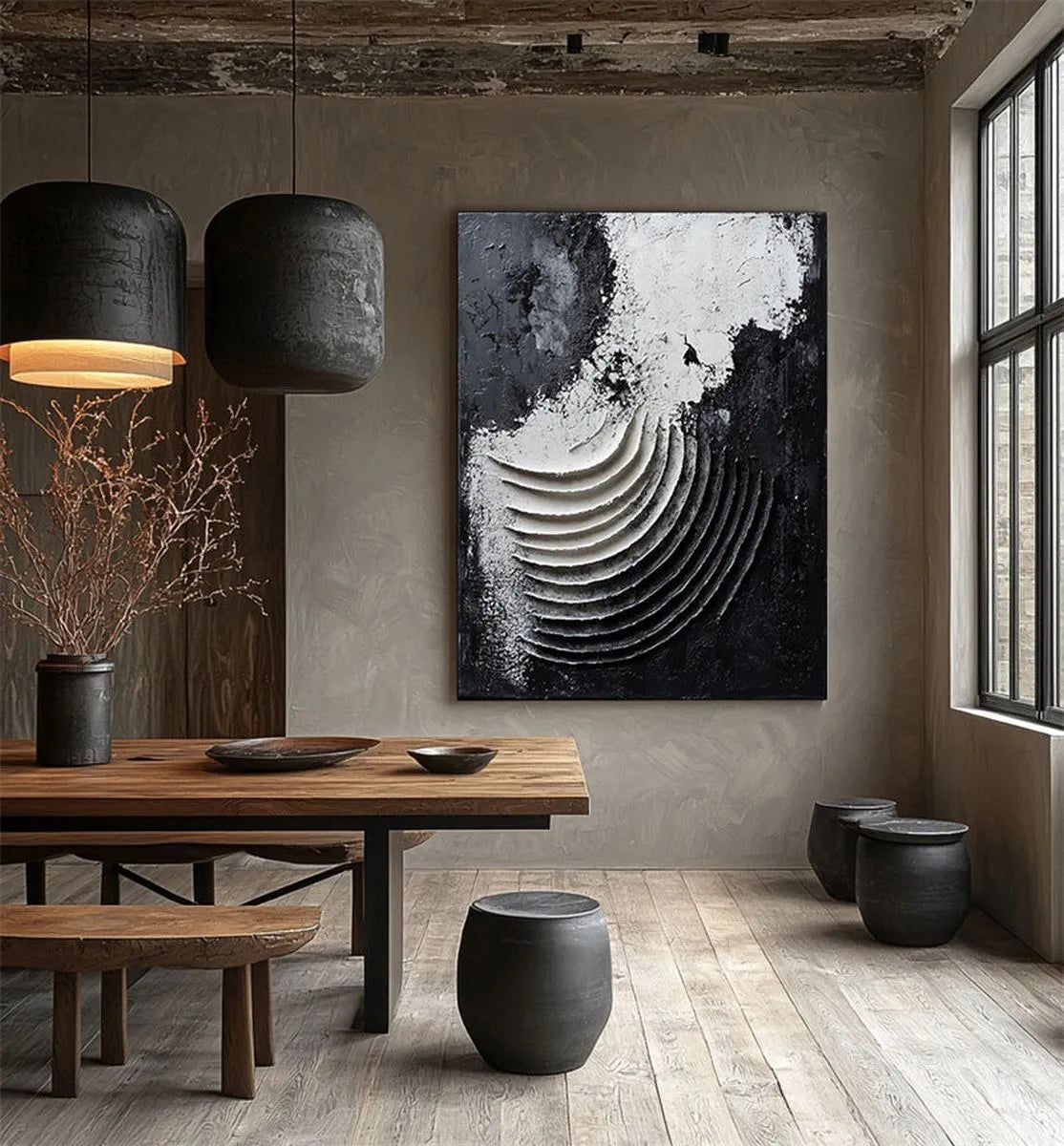 Textured Abstract Painting #TA183