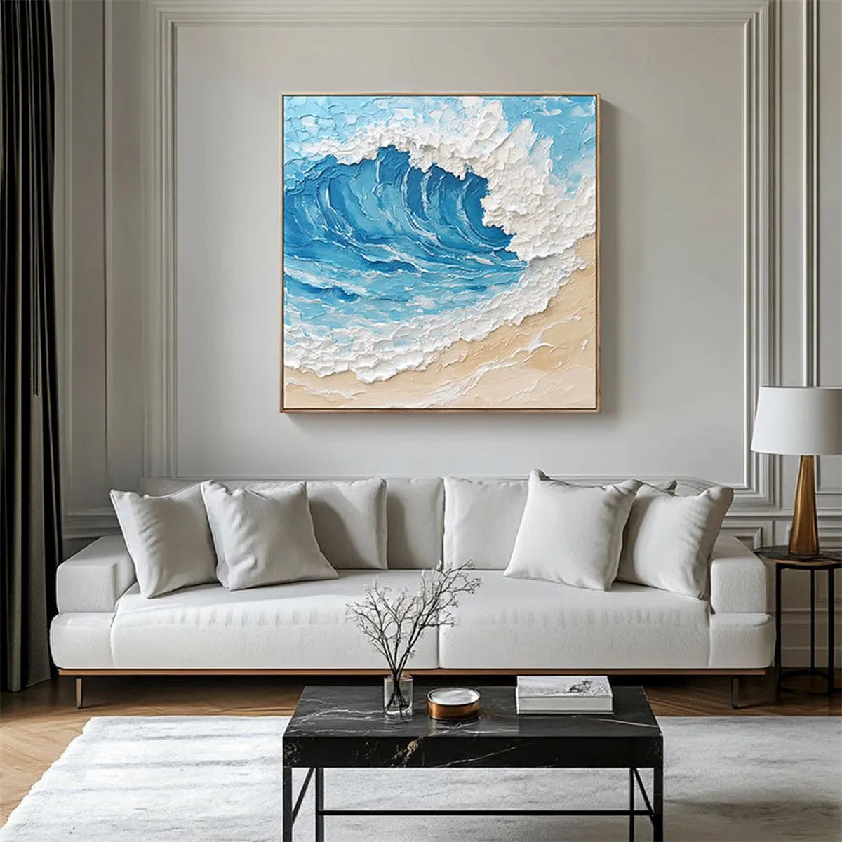 Textured Beach Painting #TBP133