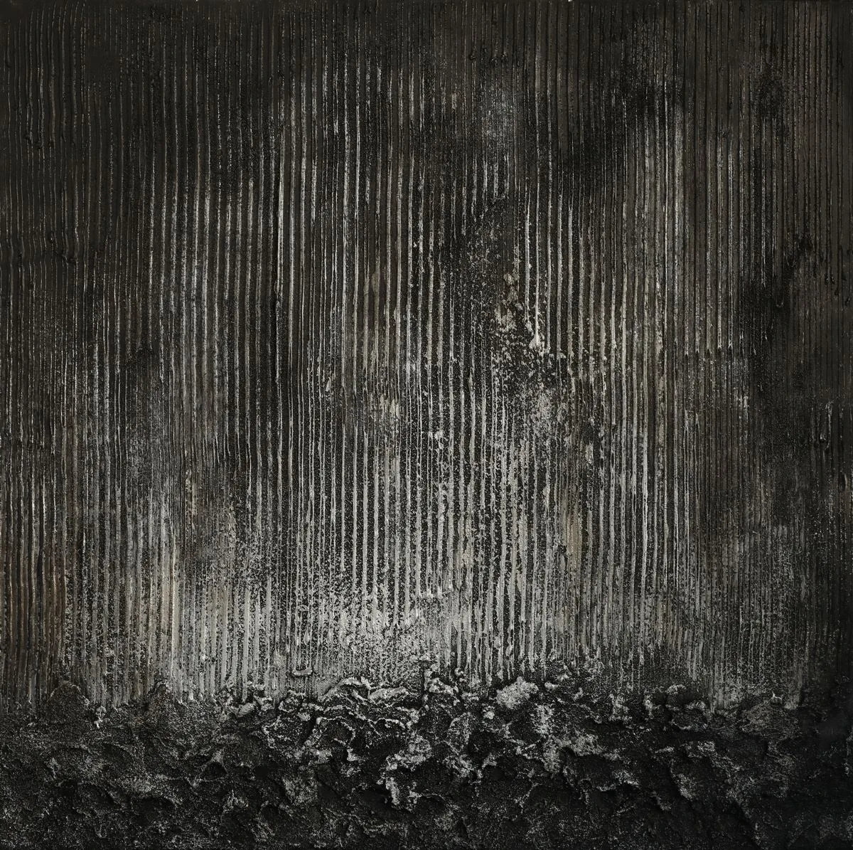 Textured Black & White Art #TX137