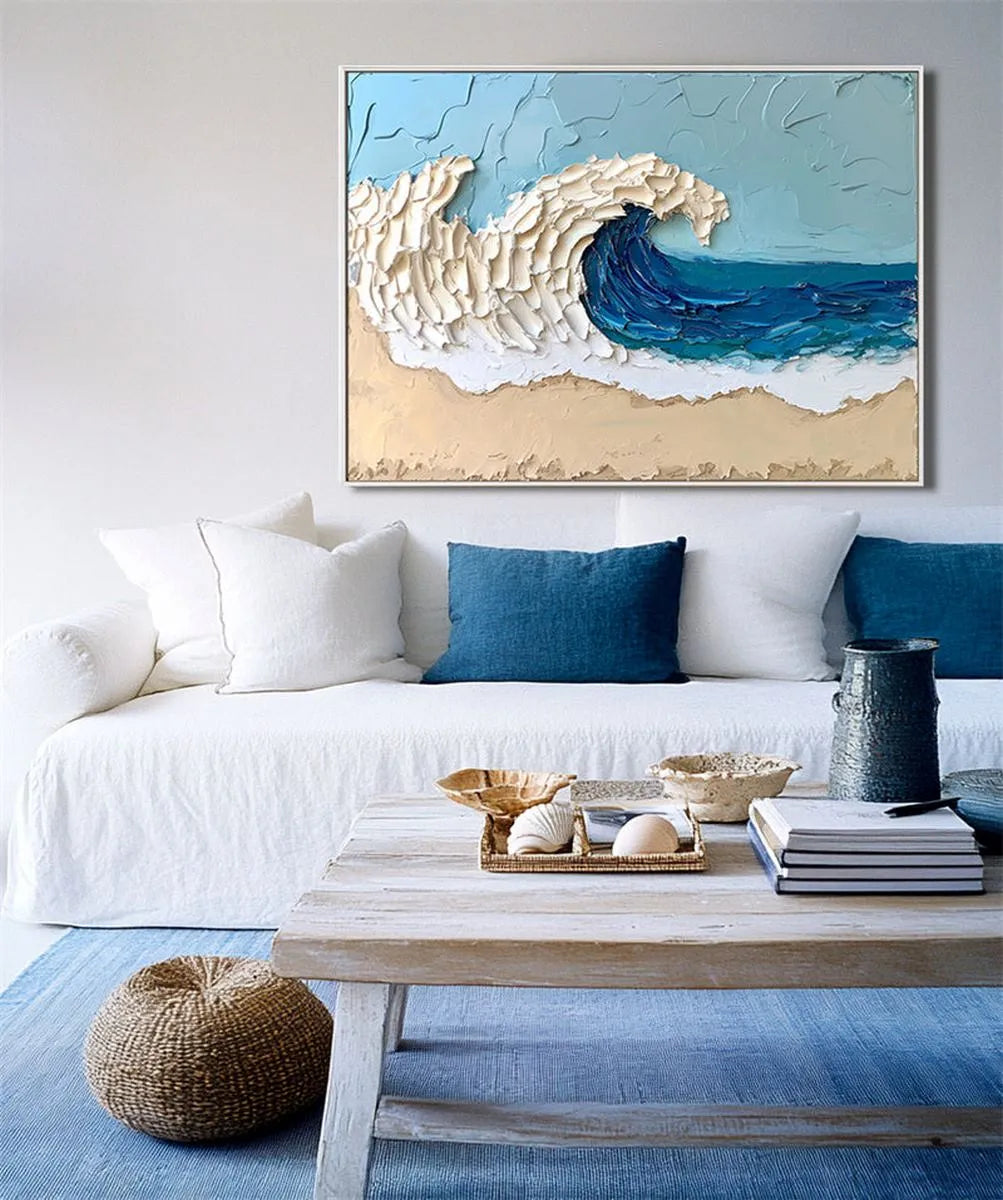Textured Ocean Painting #TOP123