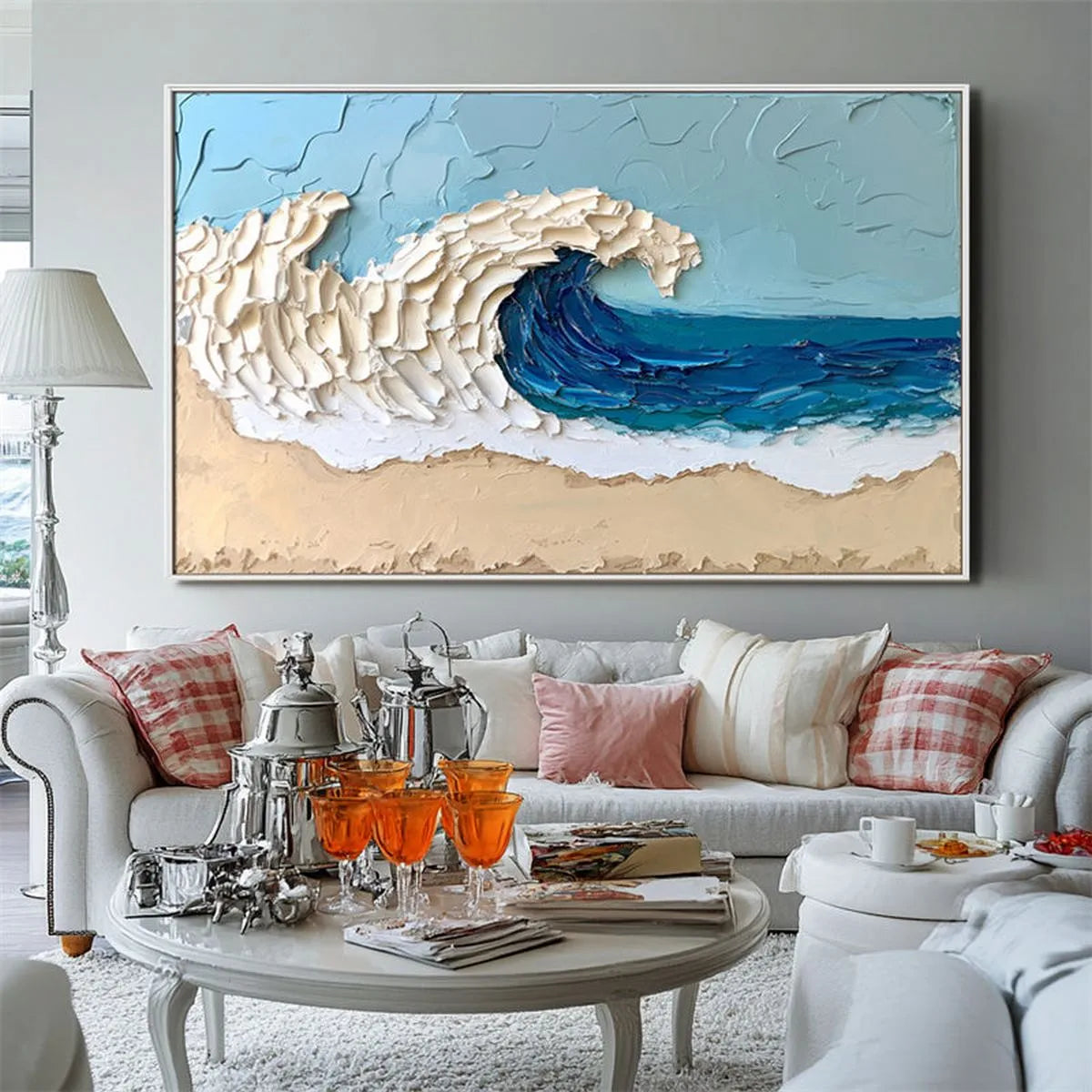Textured Ocean Painting #TOP123
