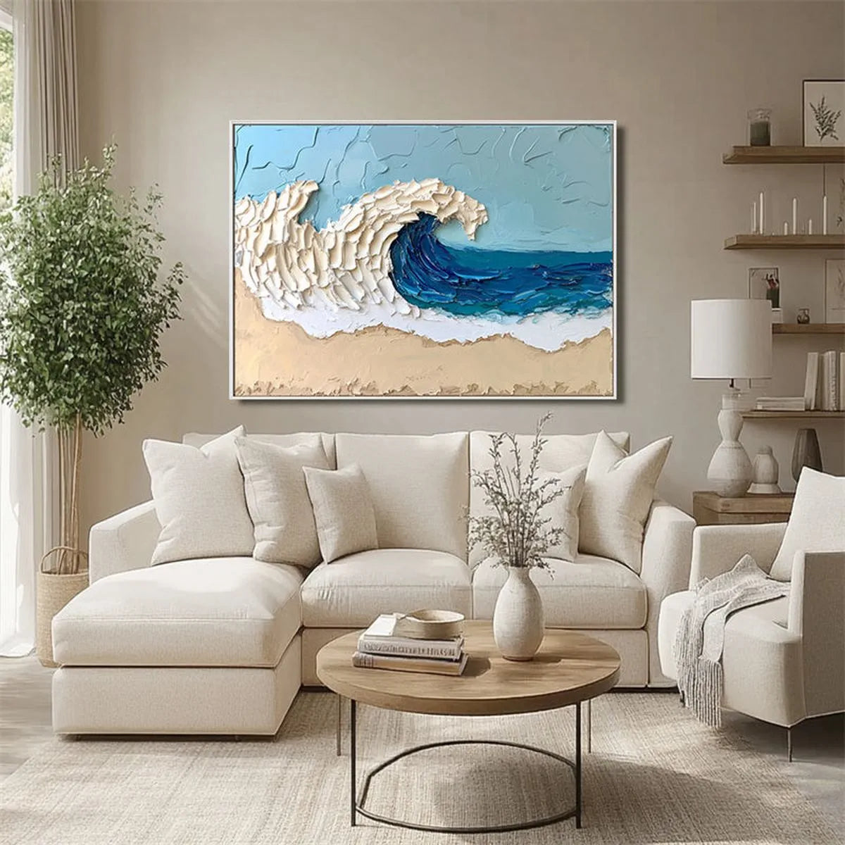 Textured Ocean Painting #TOP123