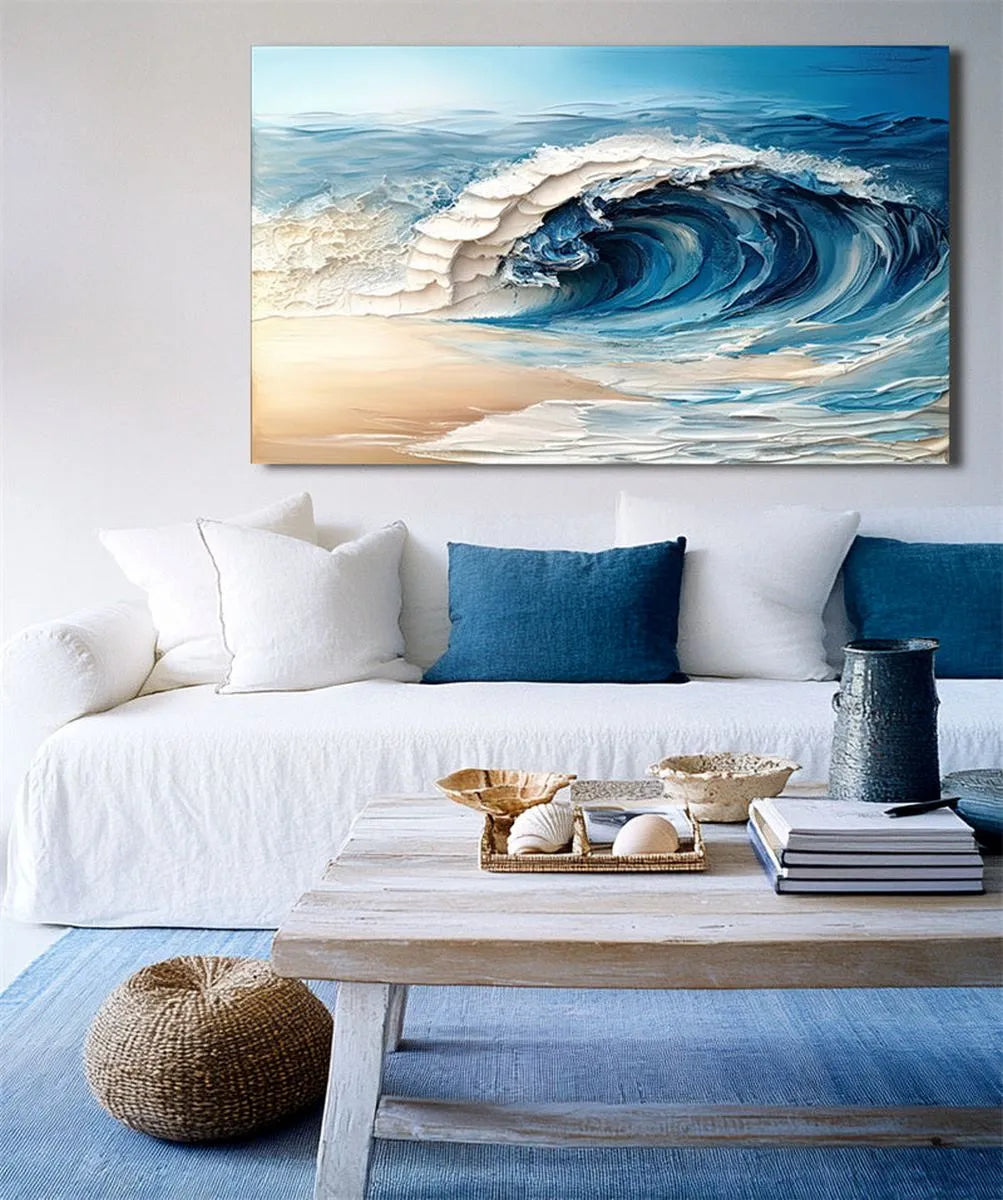 Textured Ocean Painting #TOP124