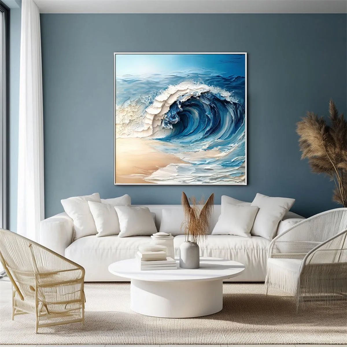 Textured Ocean Painting #TOP124