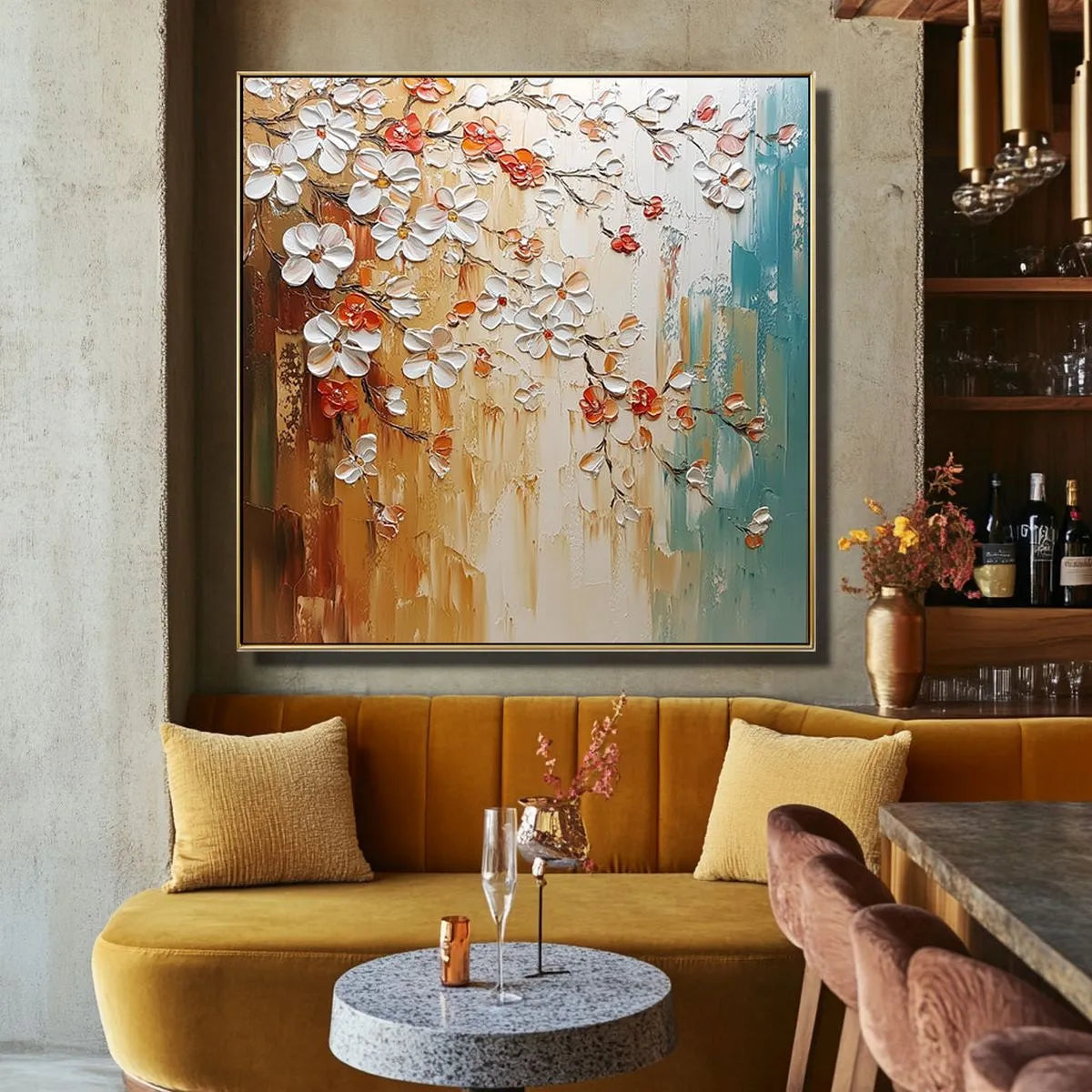 Textured Tree Painting #TT502