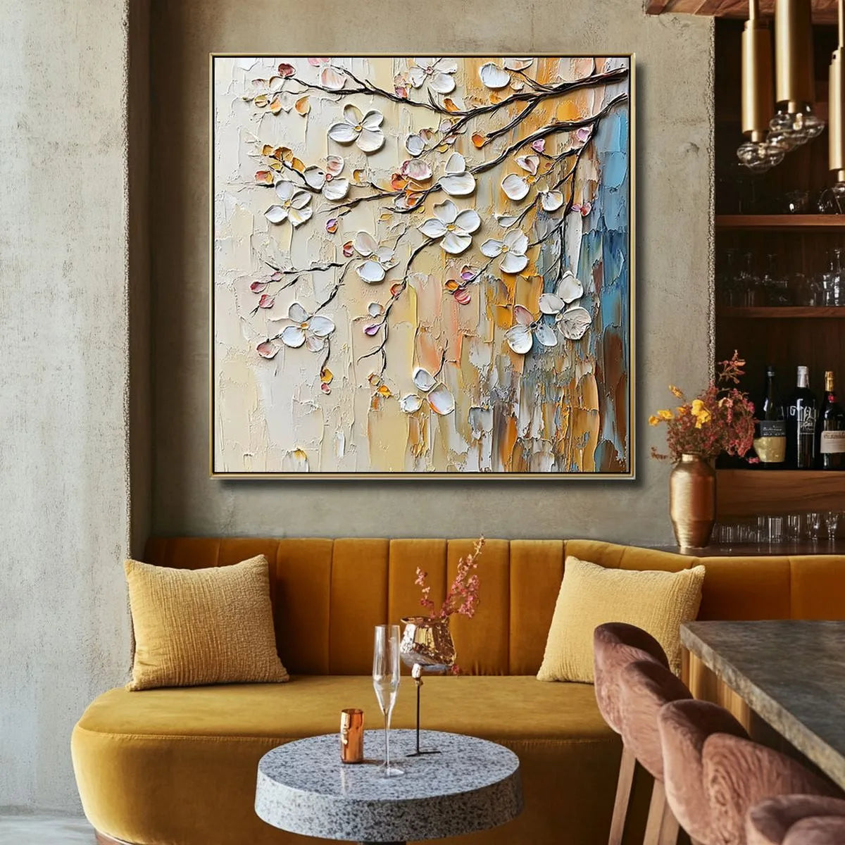 Textured Tree Painting #TT503
