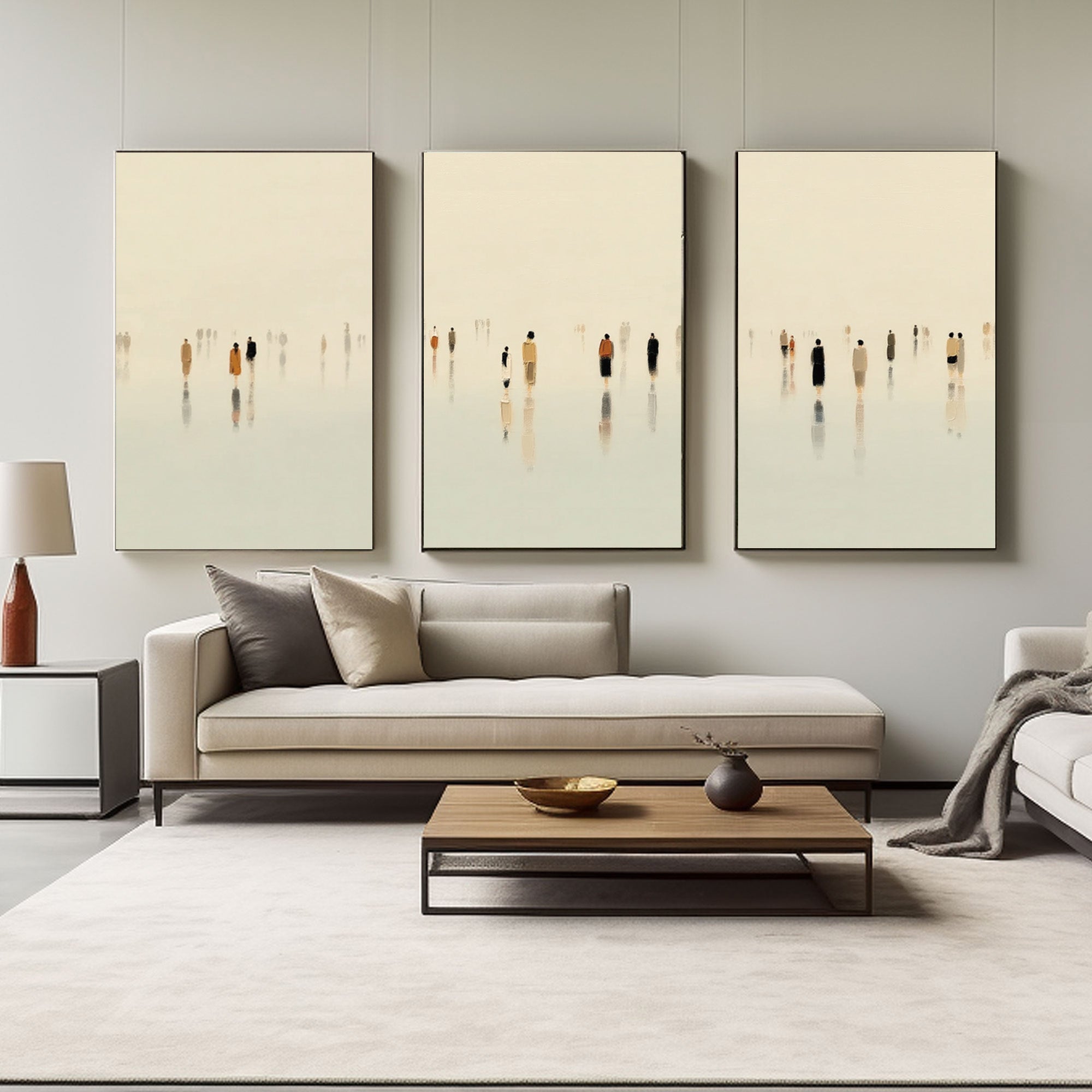 Abstract Painting Set Of 3 #RAB423