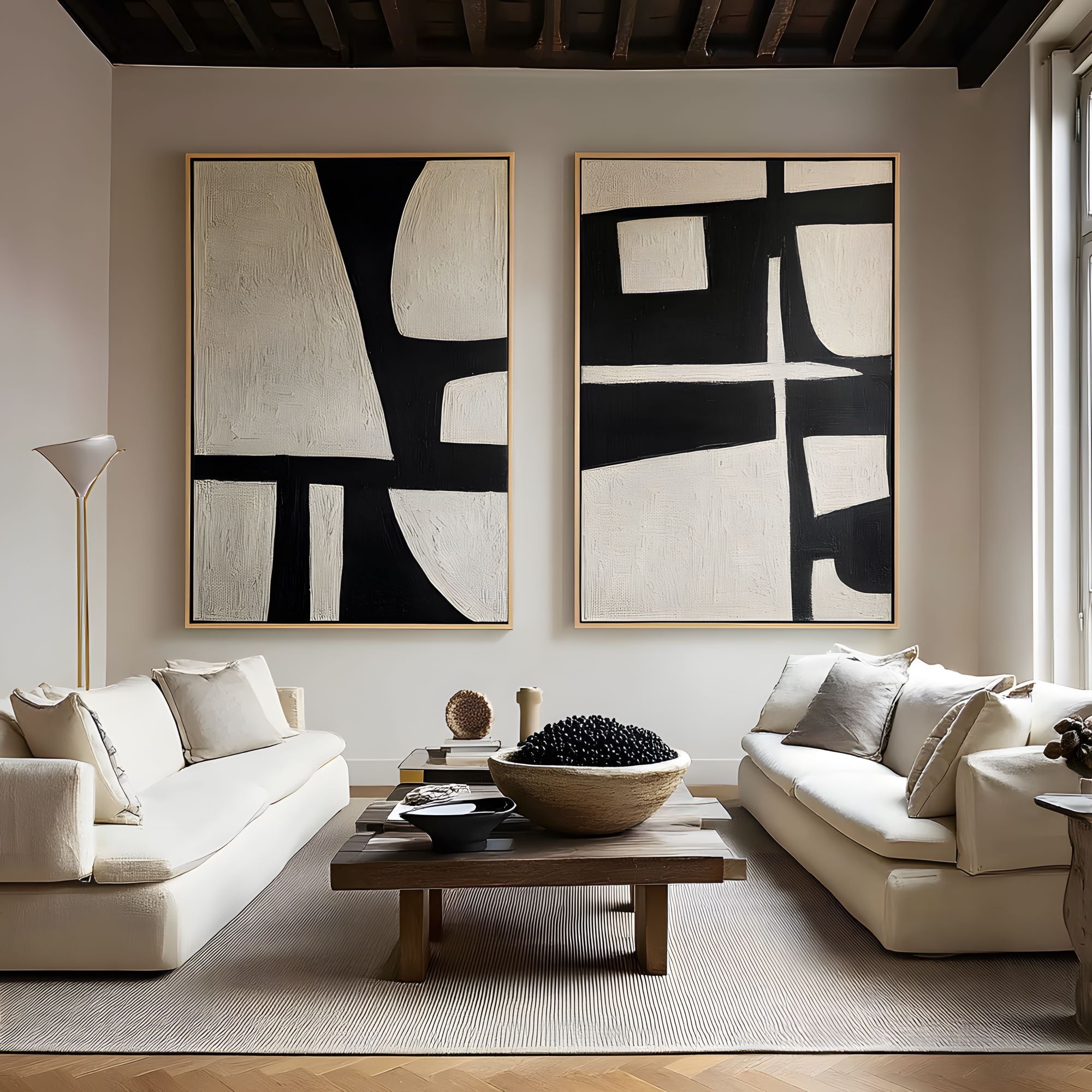 Abstract Painting Set Of 2 #RAB424