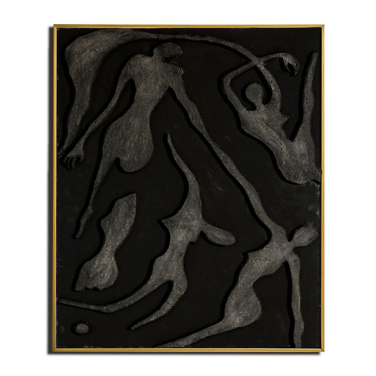 Abstract Black White Painting  #TX141