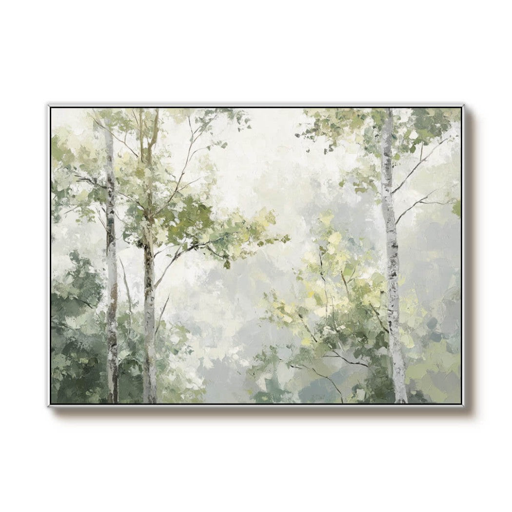 Abstract Forest Oil Painting #MAF956