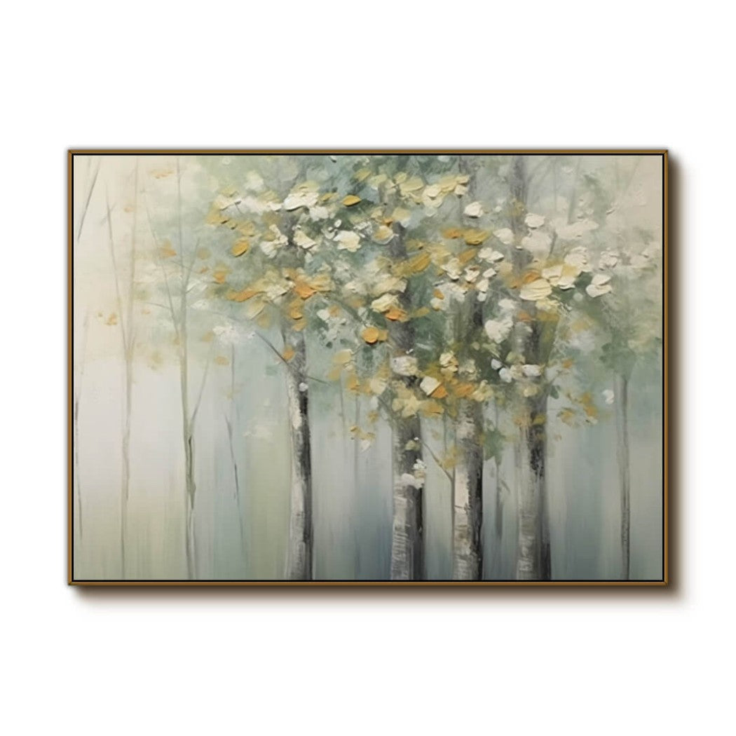 Abstract Forest Oil Painting #MAF216