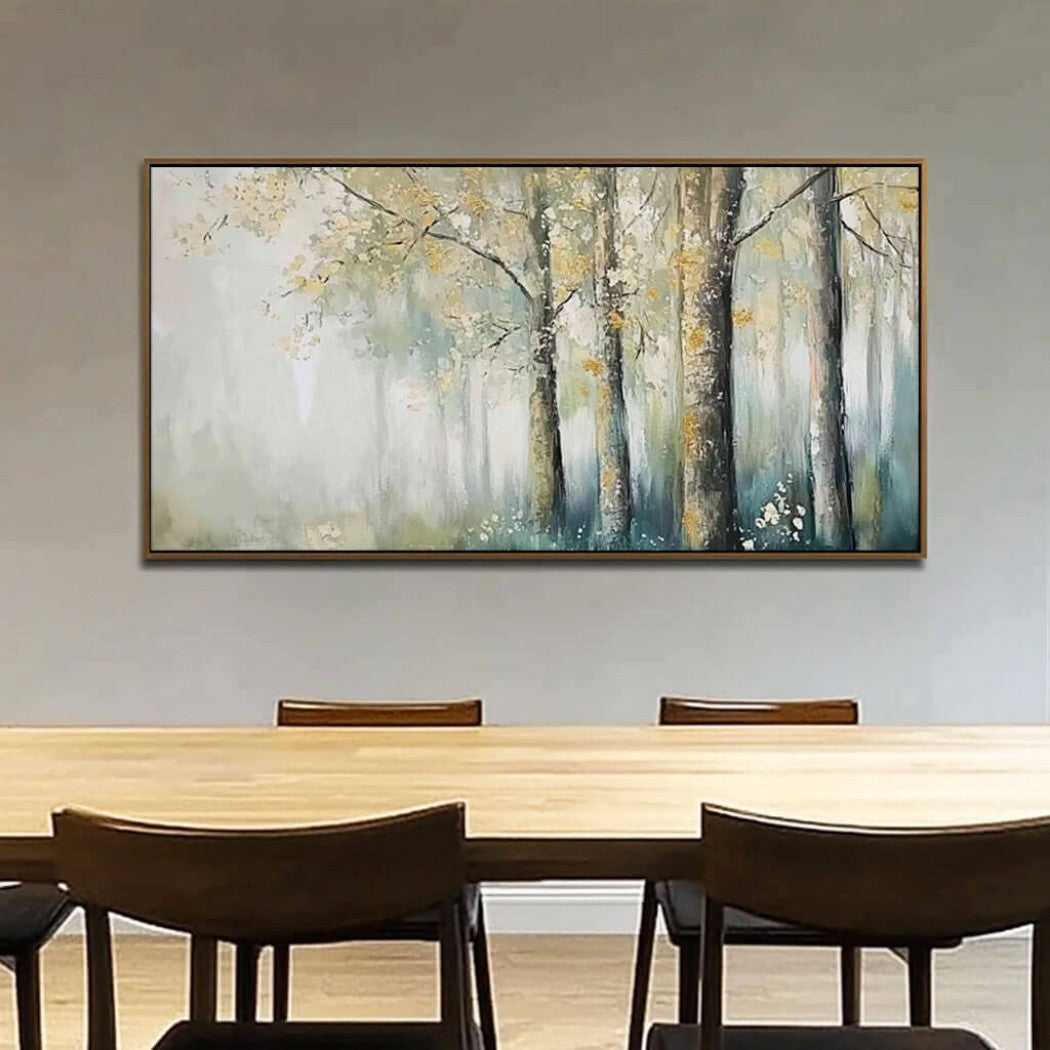 Abstract Forest Landscape Oil Painting #MAF001