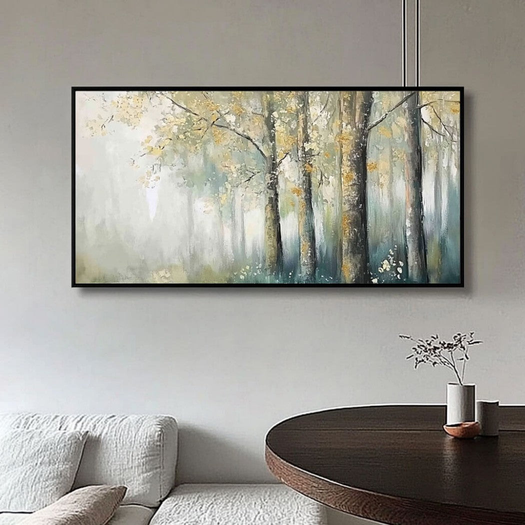 Abstract Forest Landscape Oil Painting #MAF001