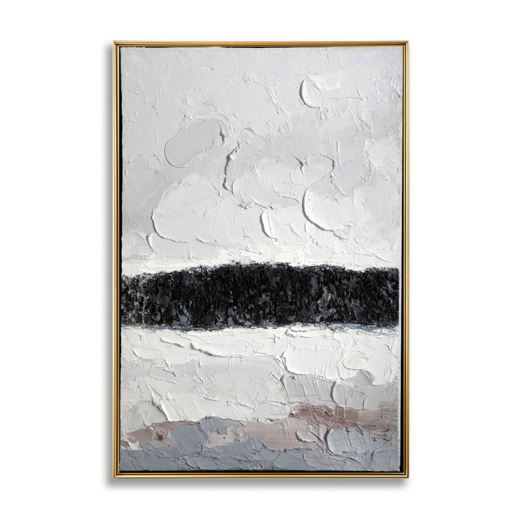 Oversized Abstract Textured Oil Painting #MOA0090