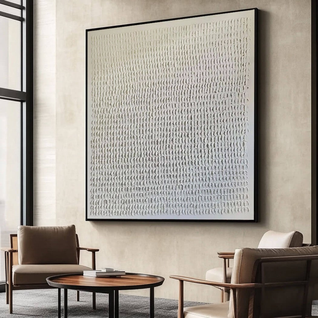 Oversized Abstract Textured Oil Painting #MOA200
