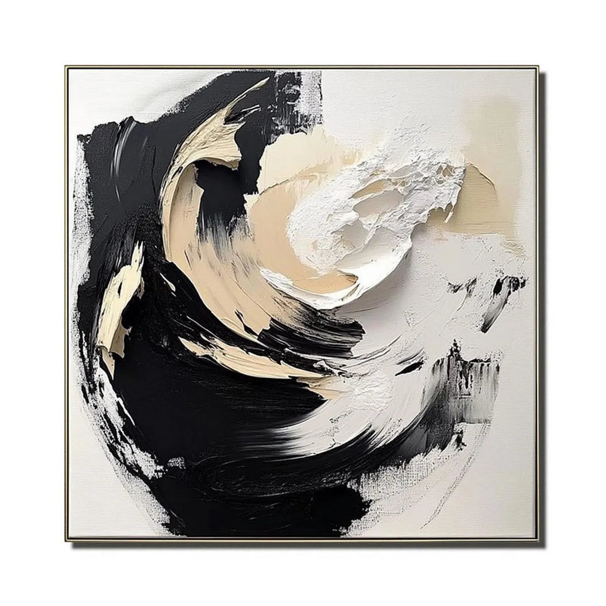 Abstract Textured Oil Painting #AP162