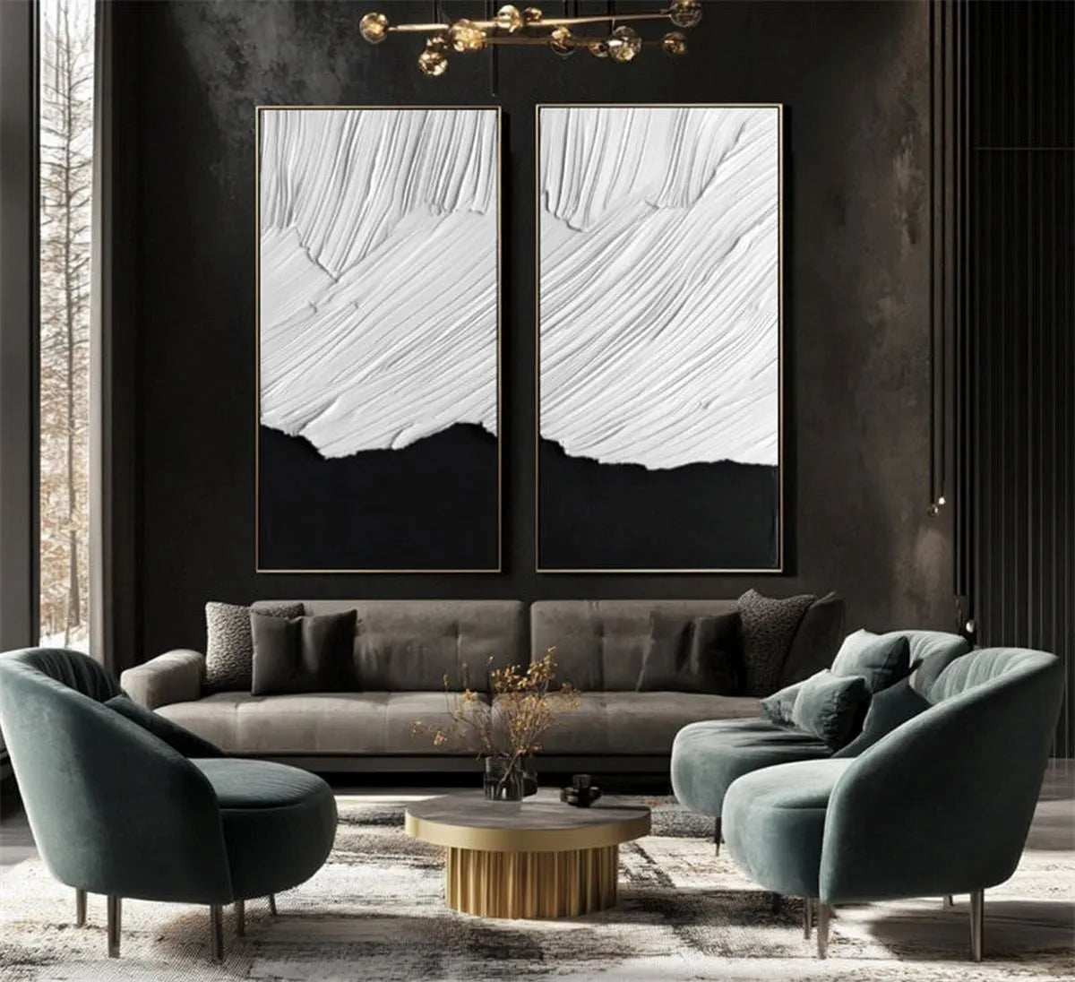 Abstract Textured Painting #AT184